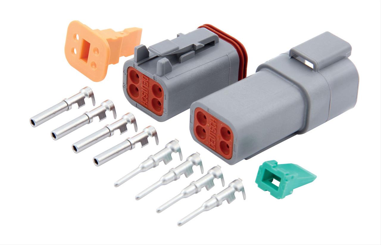 QuickCar Wiring Connectors and Pigtails 71-342 4 PIN DEUTSCH CONNECTOR KIT thumbnail 2