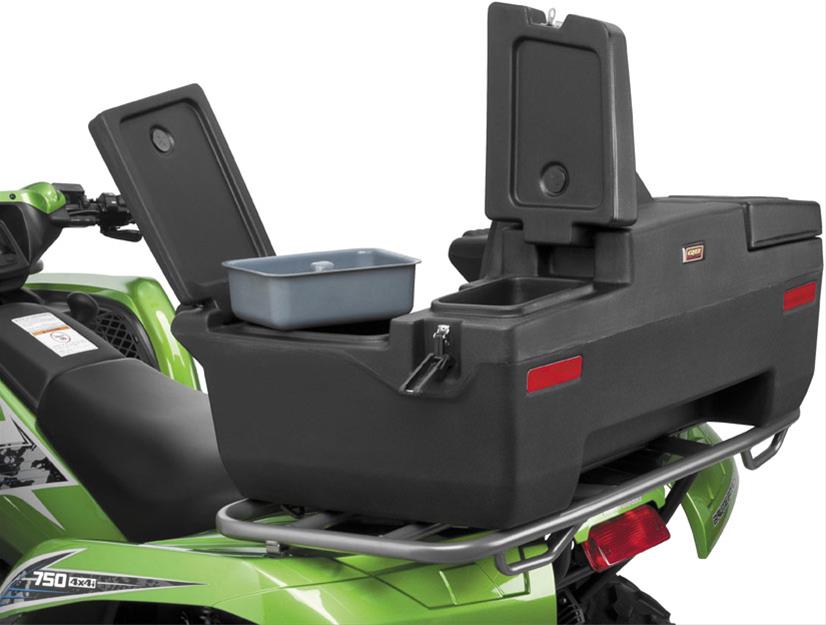 Quadboss ATV Rear Loungers 157302 Lounger Box, Polyethylene, Black, 36.5 in. Length, 17 in. Width, 25.5 in. Height, Each thumbnail 4