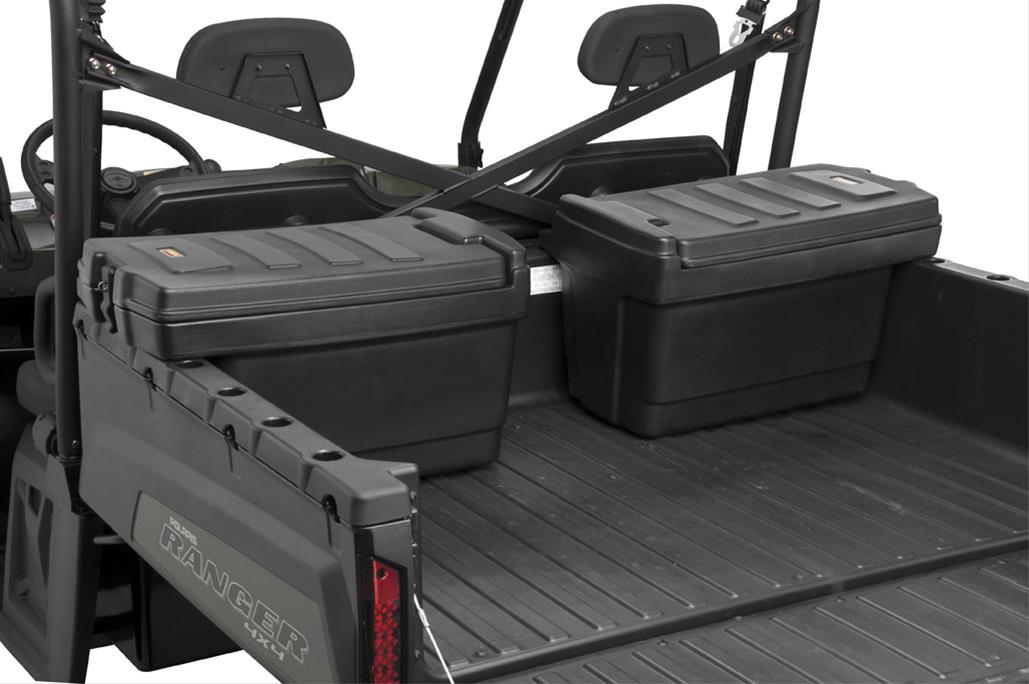 Quadboss Ranger Cargo Box Sets 157303 Carrier, Box, UTV Bed Position, Polyethylene, Black, Each thumbnail 2