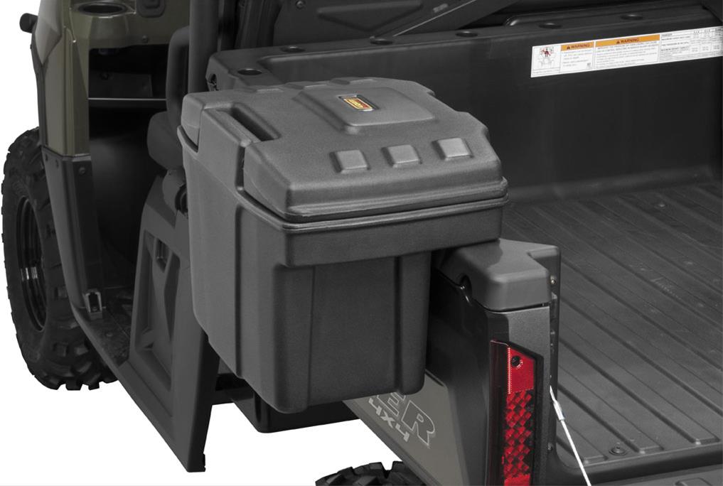 Quadboss Ranger Bed Boxes 157304 Cargo Carrier, Box, UTV Position, Polyethylene, Black, Polaris, Each thumbnail 3