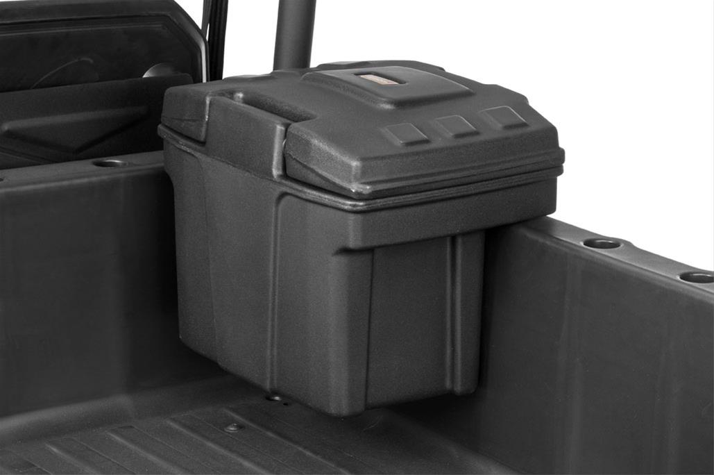 Quadboss Ranger Bed Boxes 157304 Cargo Carrier, Box, UTV Position, Polyethylene, Black, Polaris, Each