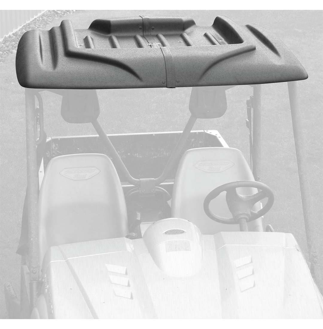 Quadboss Universal Roofs 326709 Hard Top, Roof, Cab Top Style, Polyethylene, Black, 43.50 in. Width, 55.00 in. Length, 2-Piece, Universal, Each