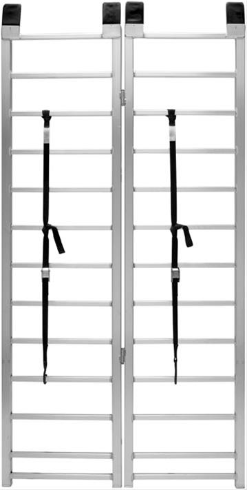Quadboss ATV Bi-Fold Ramps 560051 Ramp, Bi-Fold, Loading Ramp Type, 1,500 lbs. Capacity, Fold Up, Aluminum, 41 in. Width, 81 in. Length, Each thumbnail 2
