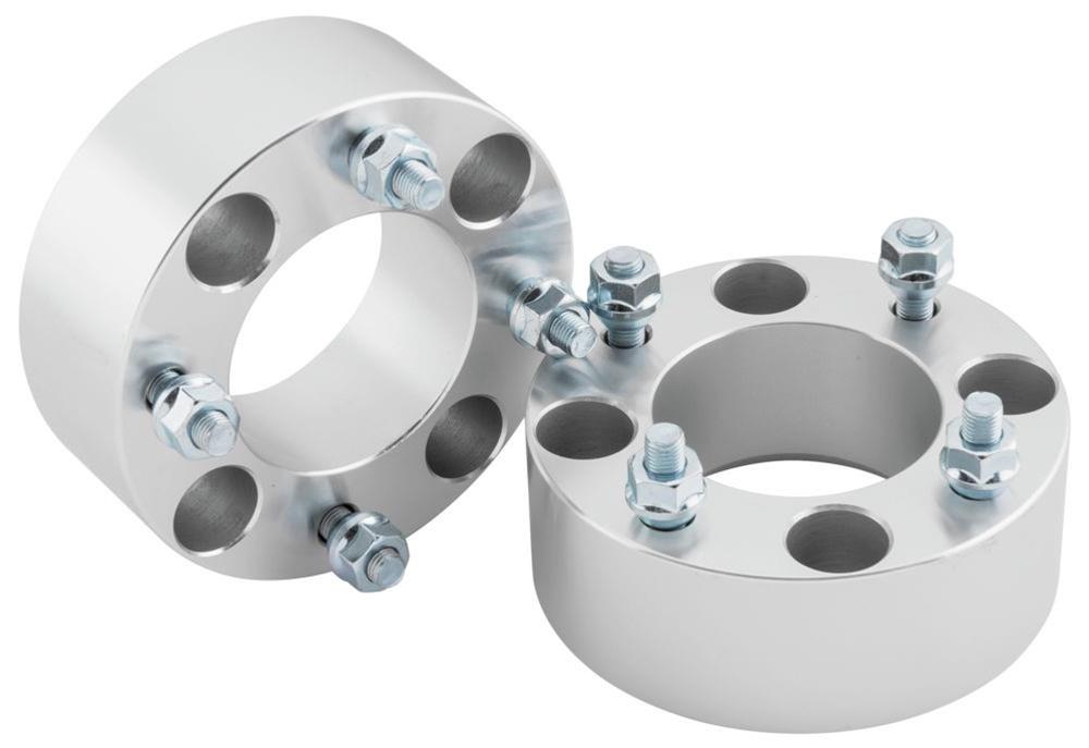 Quadboss 2 inch Wheel Spacers 563518 Spacers, in. Thick, 4 x 156mm Bolt Pattern, Aluminum, Universal, Pair