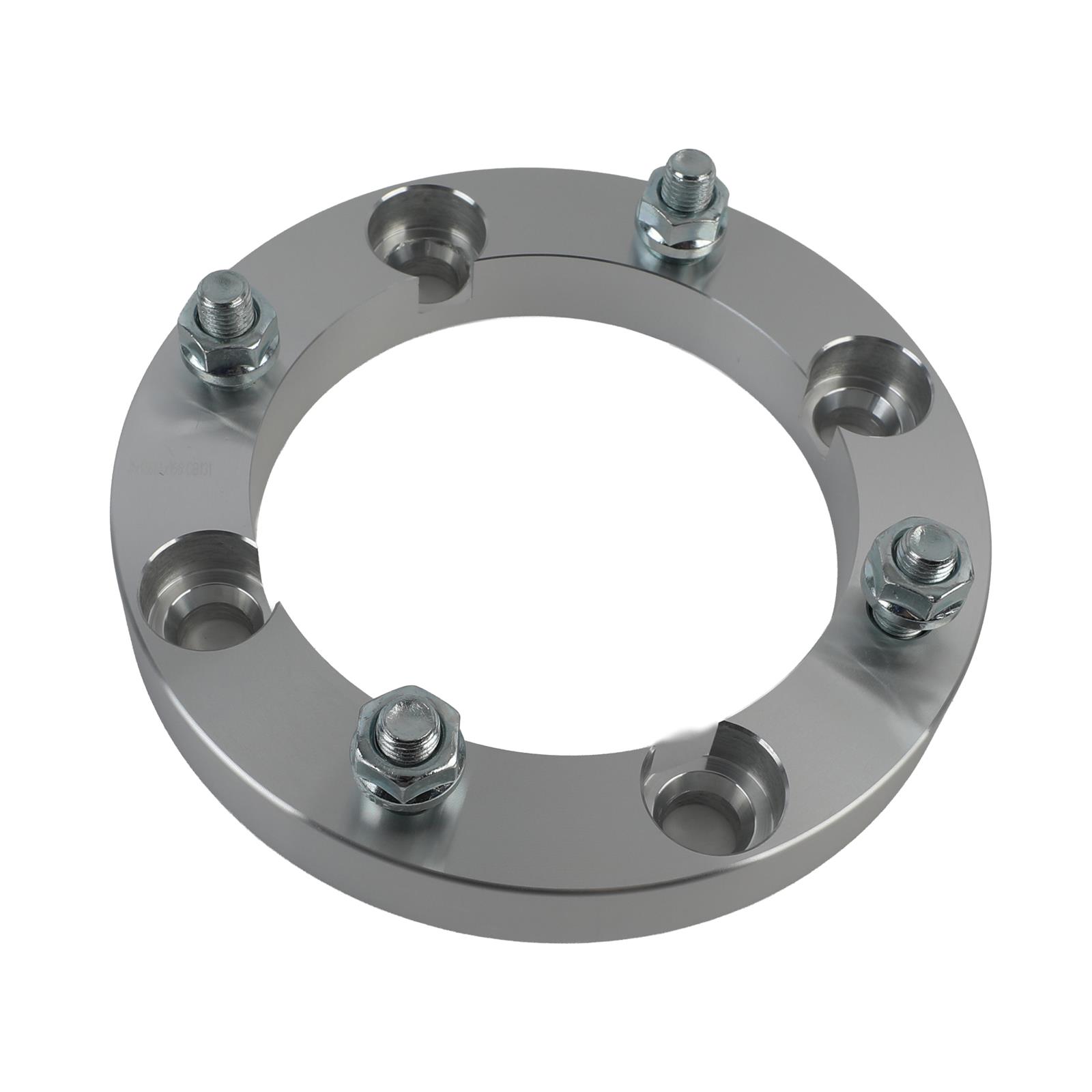 Quadboss 1 inch Wheel Spacers 563884 Spacers, in. Thick, 4 x 156mm Bolt Pattern, Aluminum, Universal, Pair