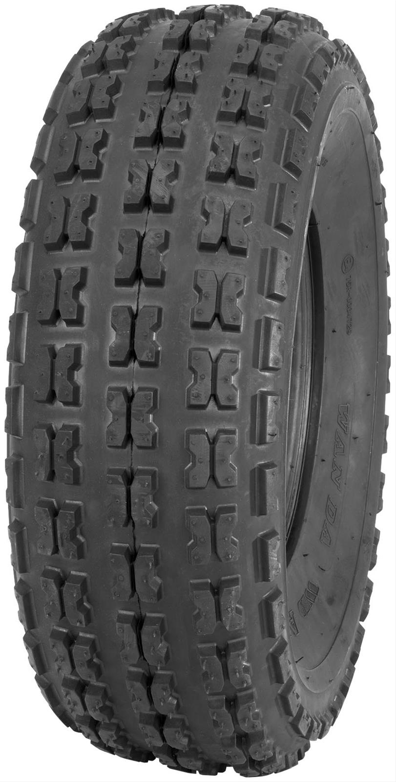 Quadboss QBT700 Series Tires 19x7-8 Tire, QBT732 Sport, 19x7-8, Bias-Ply, Blackwall, Front, Each thumbnail 2