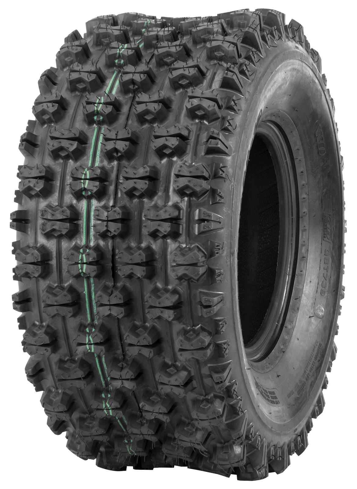 Quadboss QBT700 Series Tires 22x11-10 Tire, QBT739 Series, 22x11-10, Bias-Ply, Blackwall, Rear, Each thumbnail 2