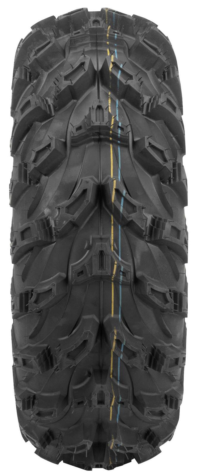 Quadboss QBT672 Mud Tires 26x9-12 Tire, Mud, 26x9-12, Radial, Blackwall, Front, Each thumbnail 2