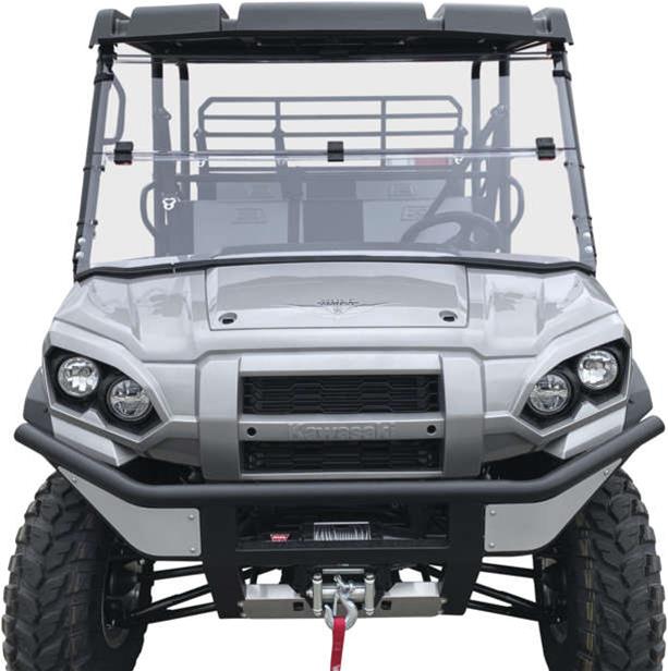 Quadboss Powersports Windshields 375787 Windshields, QB WINDBREAK FOLDING SHIELD, Clear thumbnail 5