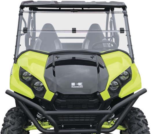 Quadboss Powersports Windshields 375788 Windshields, QB WINDBREAK FOLDING SHIELD, Clear thumbnail 5