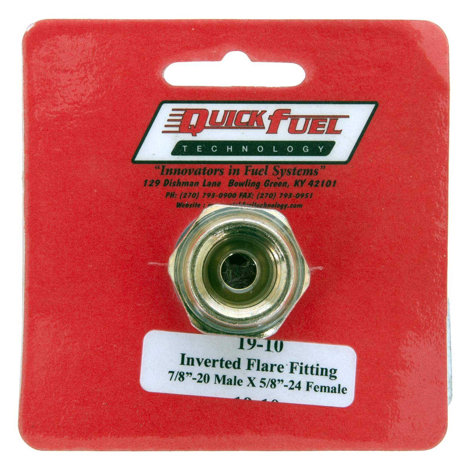 Quick Fuel 1910QFT Quick Fuel Carburetor and Fuel System Fittings