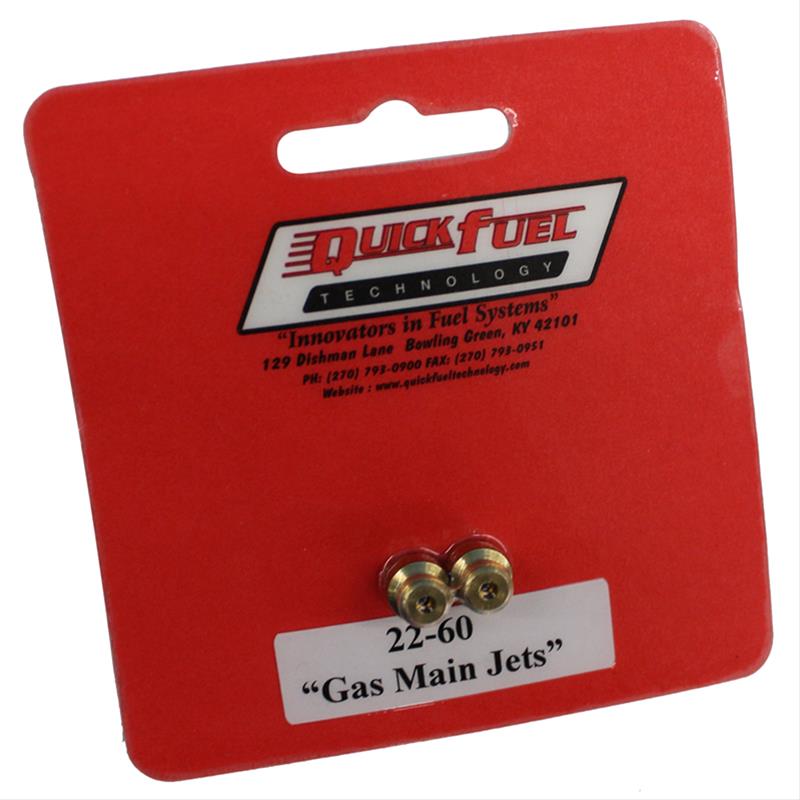 Quick Fuel 2260QFT Quick Fuel Standard Main Jets Summit Racing