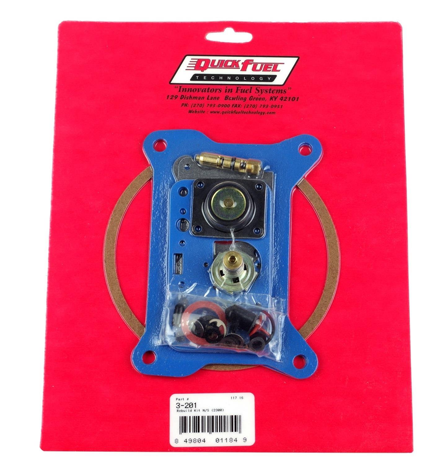 Quick Fuel Performance Carburetor Rebuild Kits 3-214QFT Kit; 2300 style (350CFM) thumbnail 2