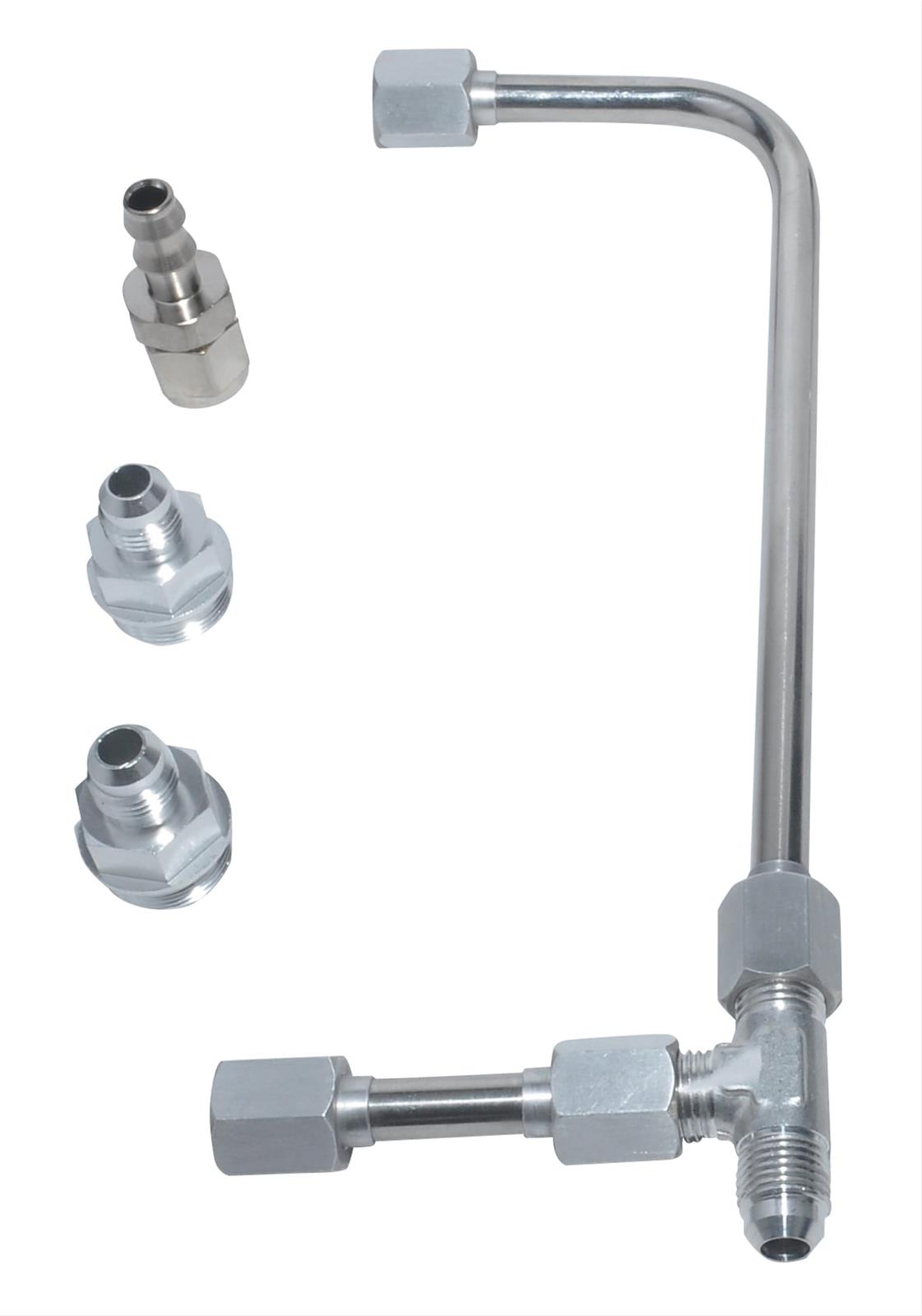 Quick Fuel 34600SLSVRQFT Quick Fuel Carburetor Fuel Lines Summit Racing