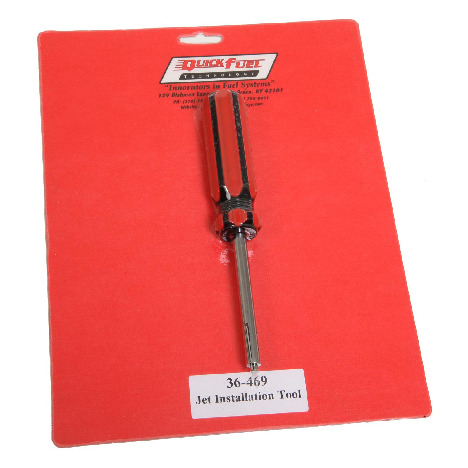Quick Fuel Technology Jet Installation Tool 36-469QFT Quick Fuel Technology Jet Installation Tool 36-469QFT