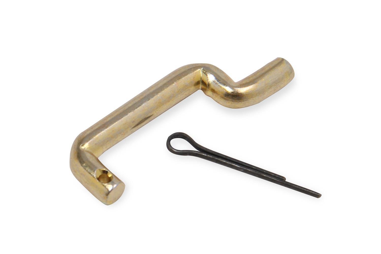 Quick Fuel Carburetor Secondary Connecting Rods 43-2QFT Carb Rod, Steel, Gold Iridited, 40 Percent Progressive Ratio, Each