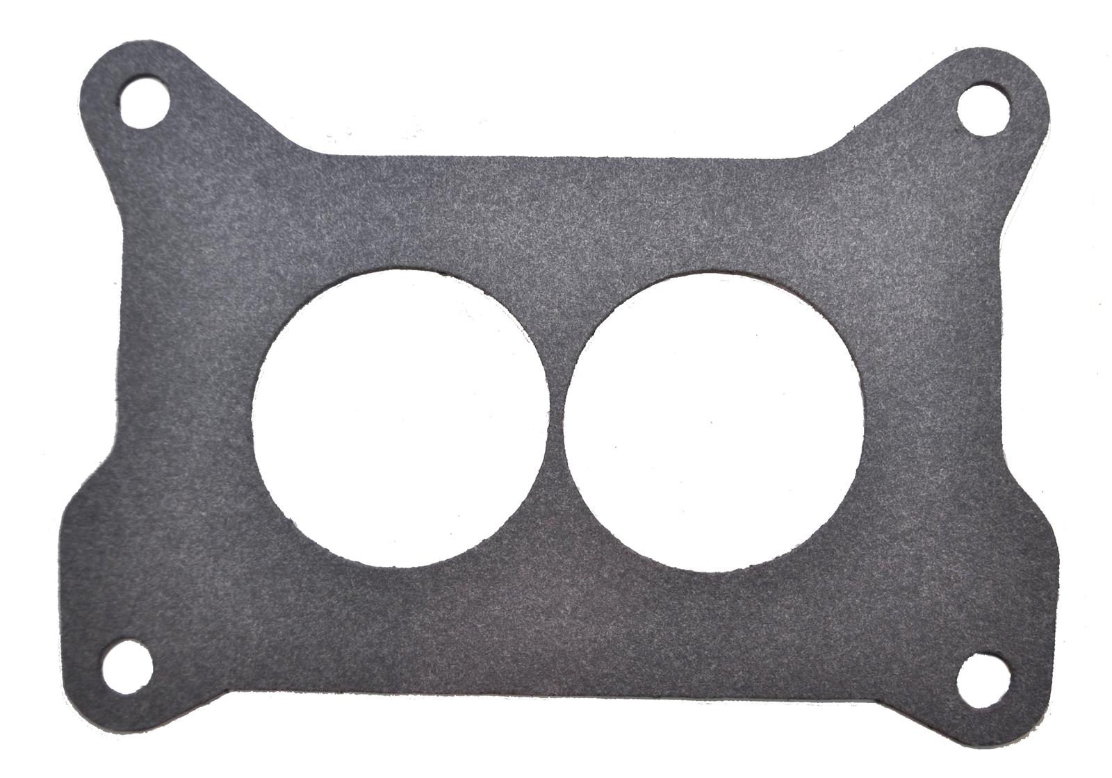 Quick Fuel Carburetor Base Gaskets 8-100QFT Gasket, Holley 2-barrel Flange, 2-hole Opening Style, Paper, 0.063 in. Thick, Each