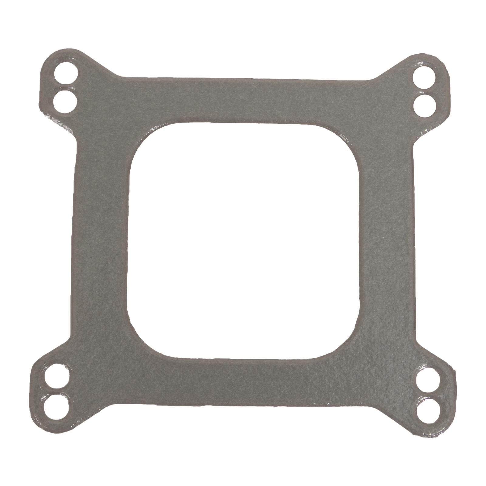 Quick Fuel Carburetor Base Gaskets 8-102QFT Gasket, 4-barrel, Square Bore Flange, Open Center Style, Paper, 0.063 in. Thick, Each