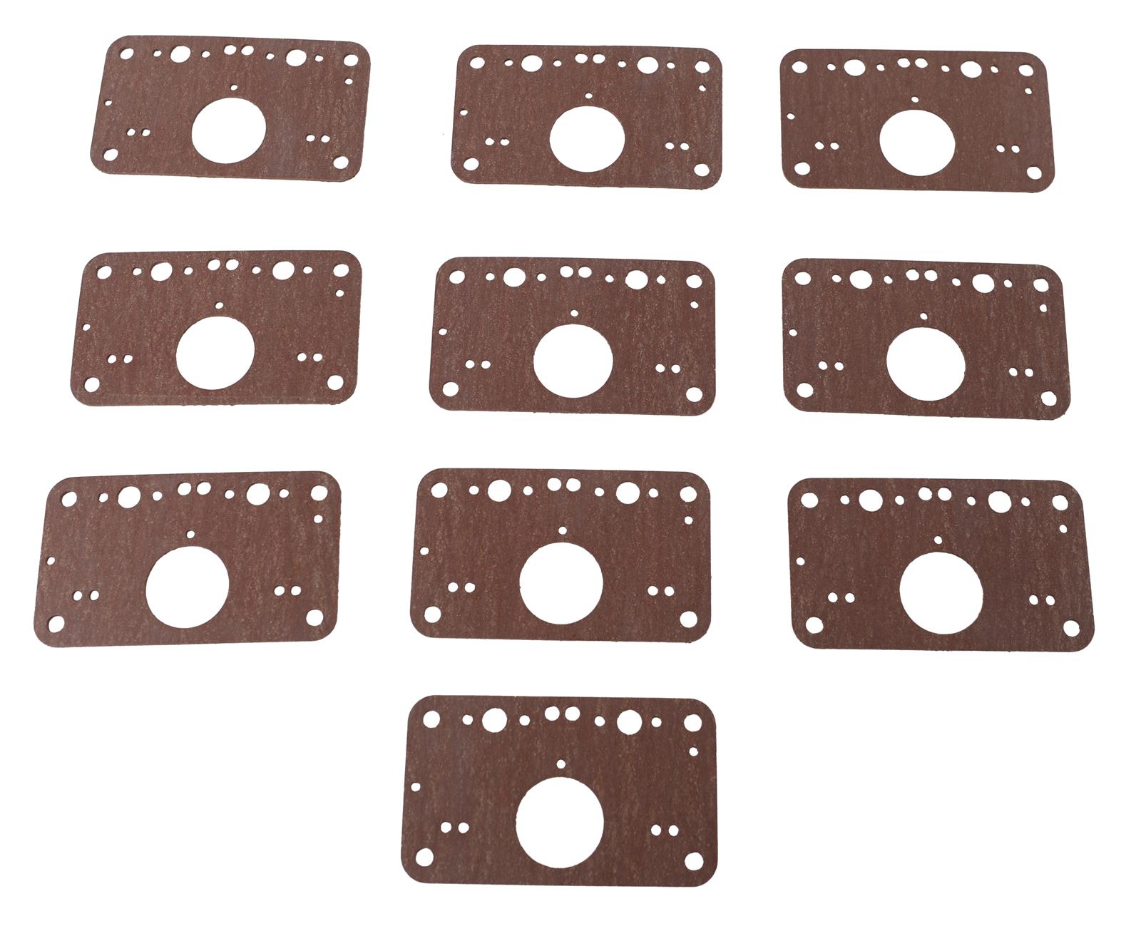 Quick Fuel Carburetor Metering Block Gaskets 8-139-10QFT HP Gasket 10 PK