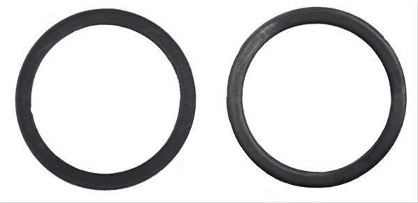 Quick Fuel Carburetor Inlet Fitting Gaskets 8-2QFT Gskts 7/8" coated aluminum thumbnail 3