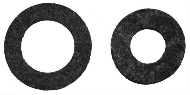 Quick Fuel Needle and Seat Gaskets 8-67QFT Gaskets, Top Bottom, Fiber, Pair