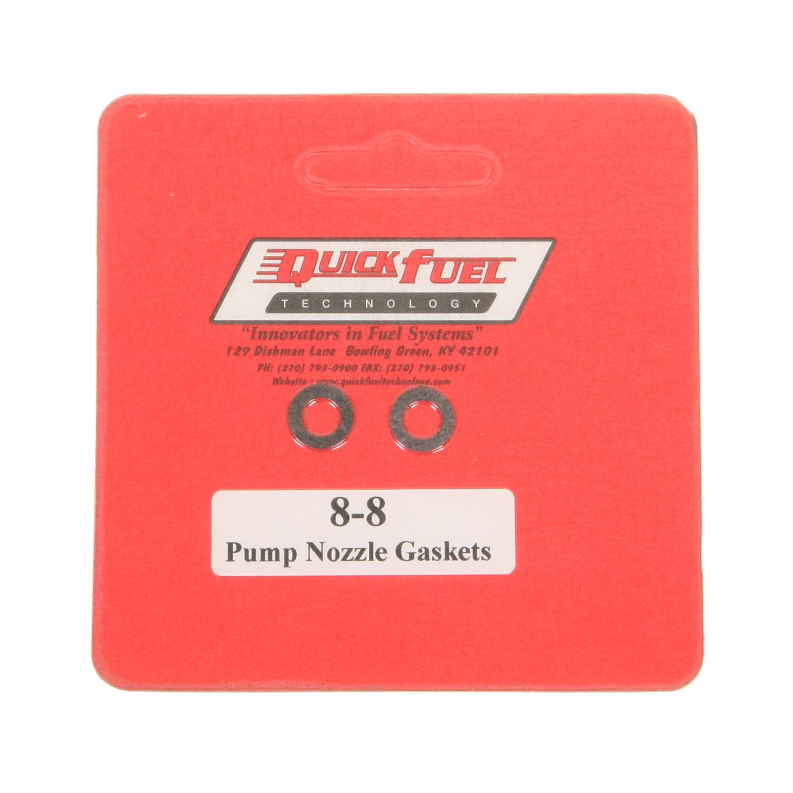 Quick Fuel 88QFT Quick Fuel Accelerator Pump Discharge Nozzle Gaskets