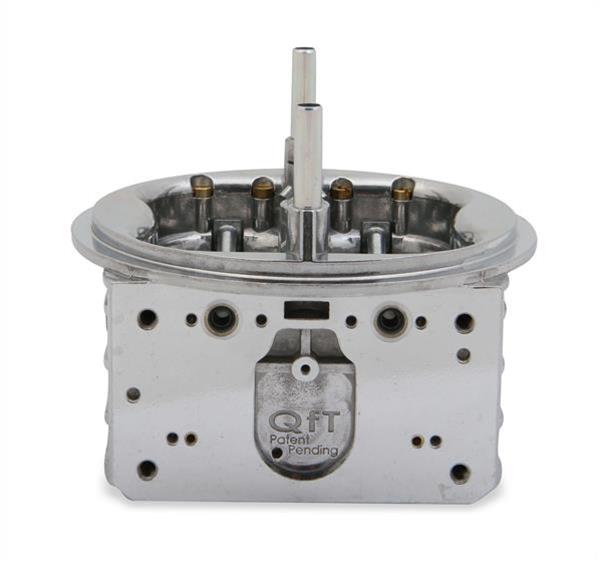 Quick Fuel Main Bodies BR-67100 Carburetor Bodies, Aluminum, Shiny, Down-leg, Brass Jets, Brawler Series with Mechanical Secondary Rated At 750 cfm, Fuel, Kit