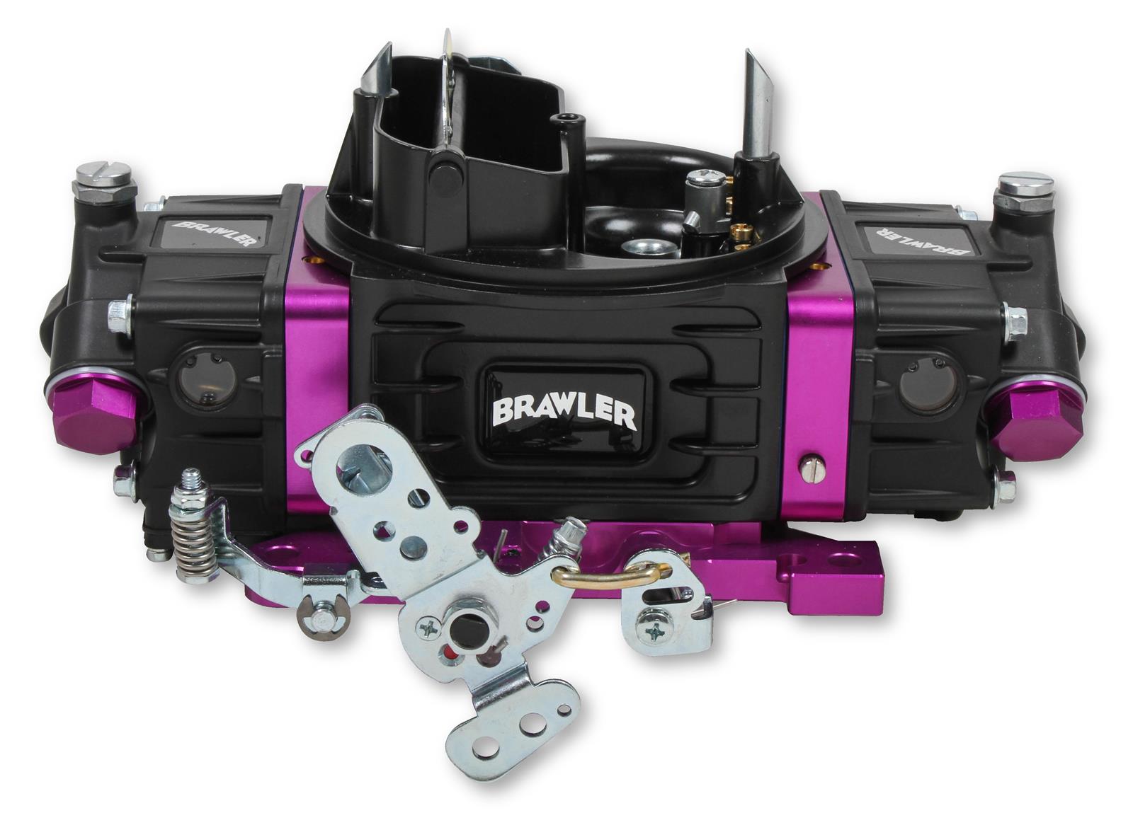 Quick Fuel Brawler Street Series 850 CFM 4-Barrel Carburetor BR-67314 Carburetor, Black Series, cfm, Mechanical Secondary, Electric Choke, 4-Barrel, Square Bore thumbnail 5