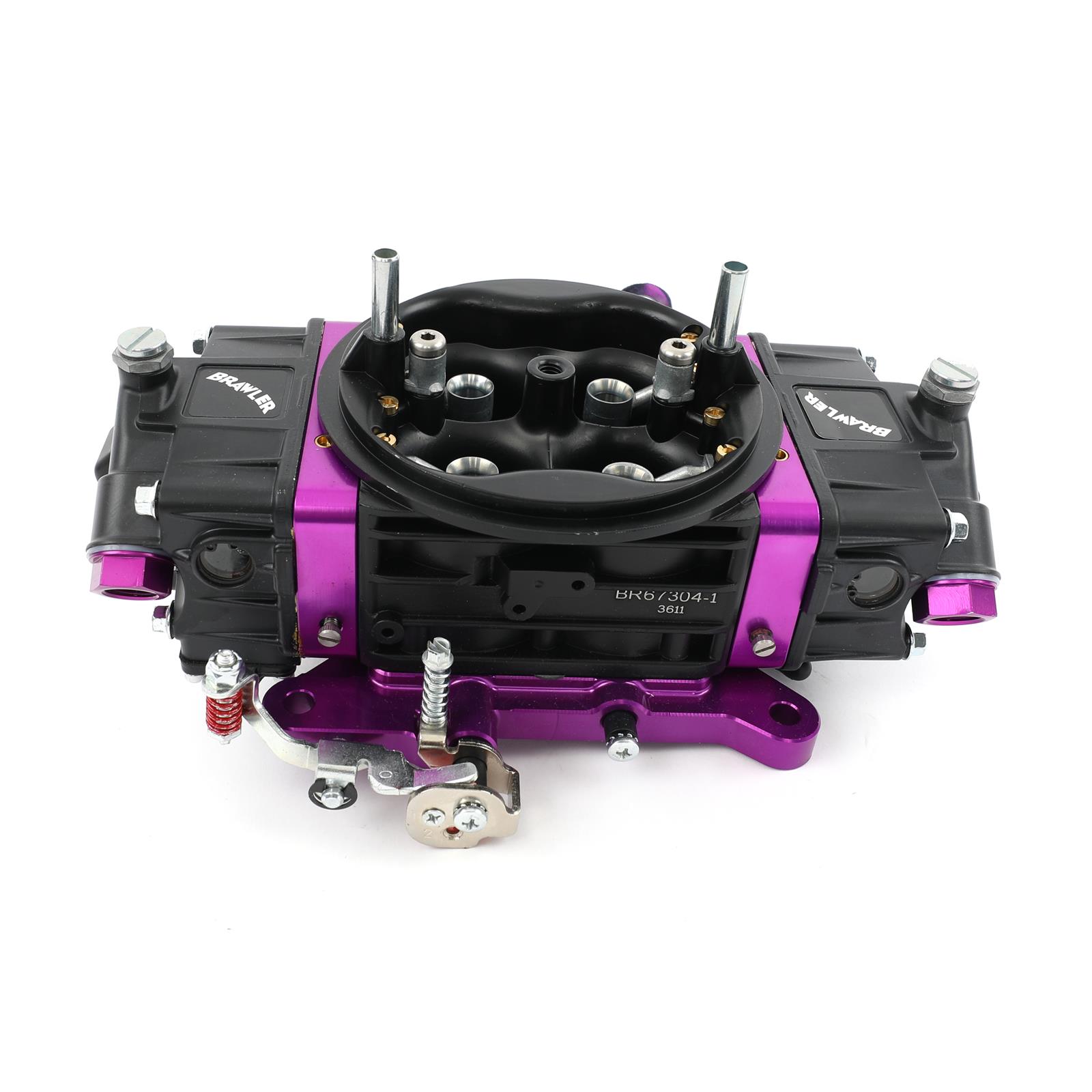 Quick Fuel Brawler Race Series 950 CFM 4-Barrel Carburetor BR-67304 Carburetor, Black Series, cfm, Mechanical Secondary, 4-Barrel, Square Bore thumbnail 3