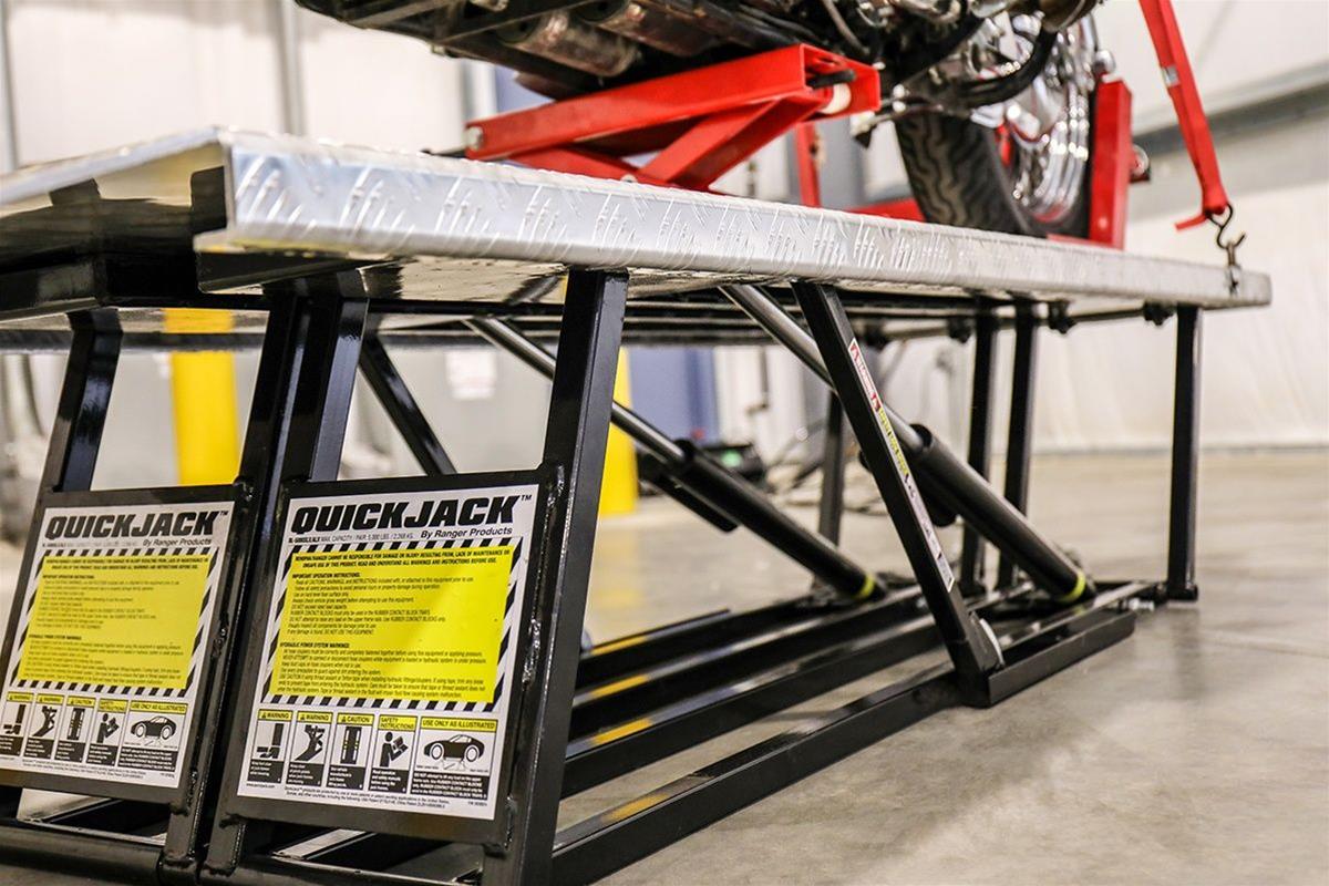 QuickJack 5150007 QuickJack Motorcycle Lift Adapters Summit Racing