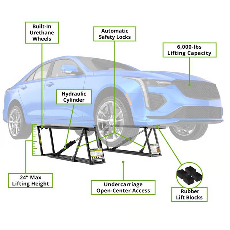 QuickJack 5175626 QuickJack 6000TL Car Lifts | Summit Racing