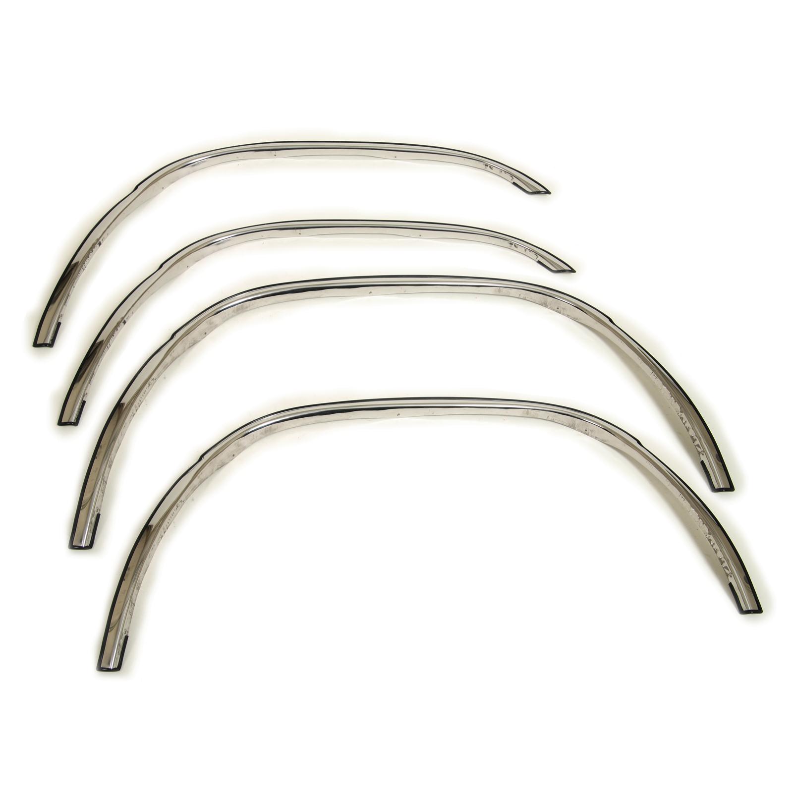 QMI 145008TD QMI Stainless Steel Custom Fender Trim Kits Summit Racing