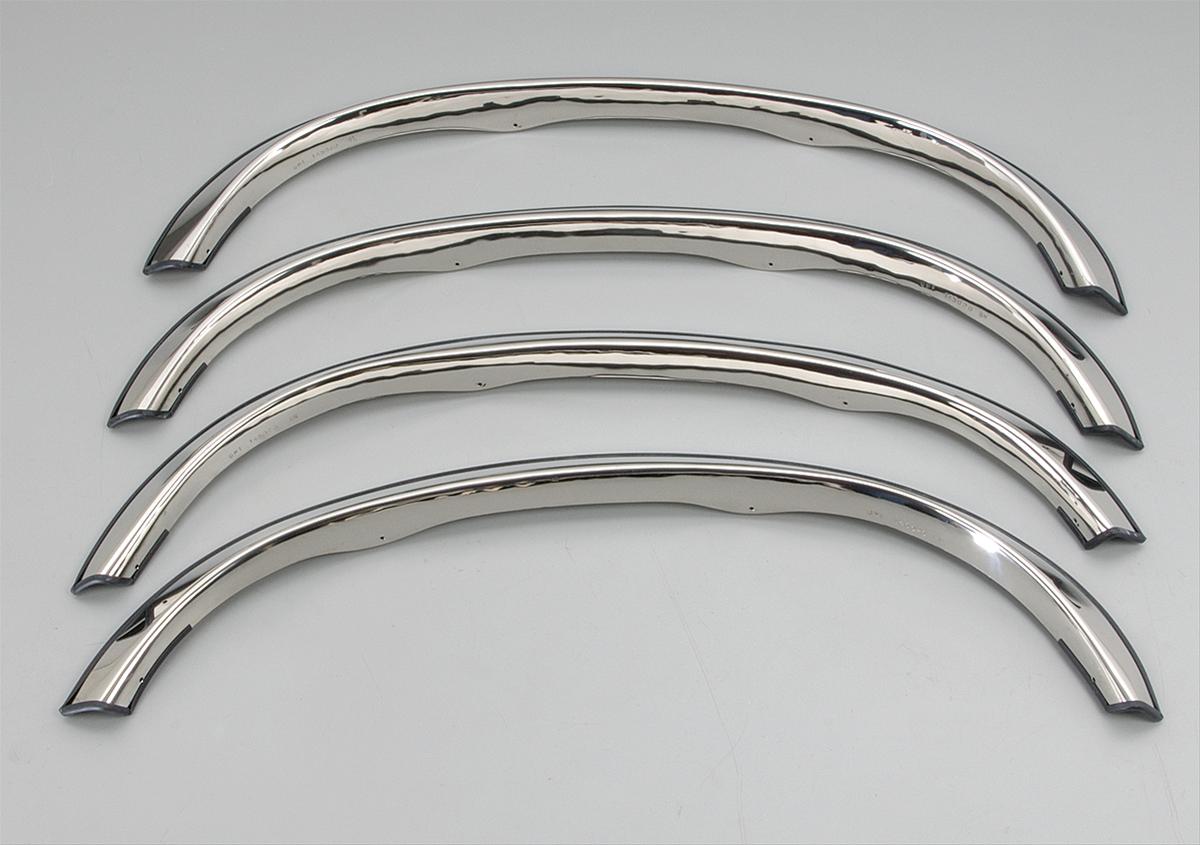 QMI 605004 QMI Stainless Steel Custom Fender Trim Kits | Summit Racing