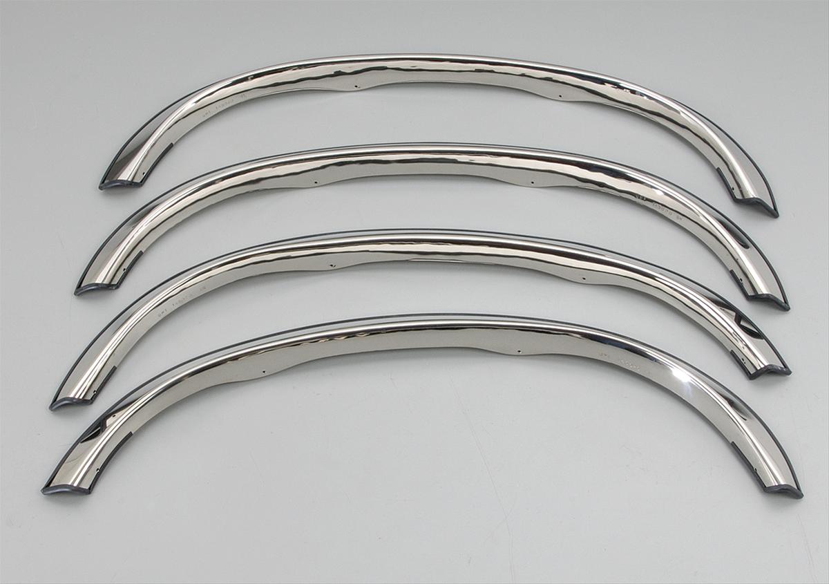 QMI 310104 QMI Stainless Steel Custom Fender Trim Kits Summit Racing