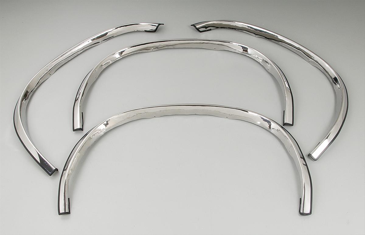 QMI 145021 QMI Stainless Steel Custom Fender Trim Kits Summit Racing