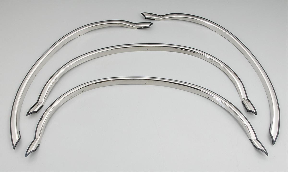 QMI 275002T QMI Stainless Steel Custom Fender Trim Kits Summit Racing