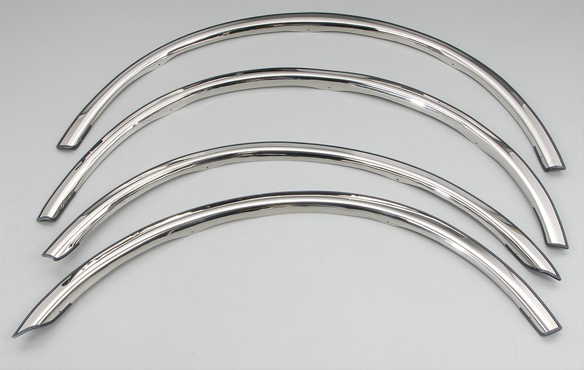 QMI 120503 QMI Stainless Steel Custom Fender Trim Kits Summit Racing
