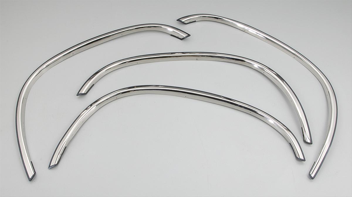 QMI 275008 QMI Stainless Steel Custom Fender Trim Kits Summit Racing