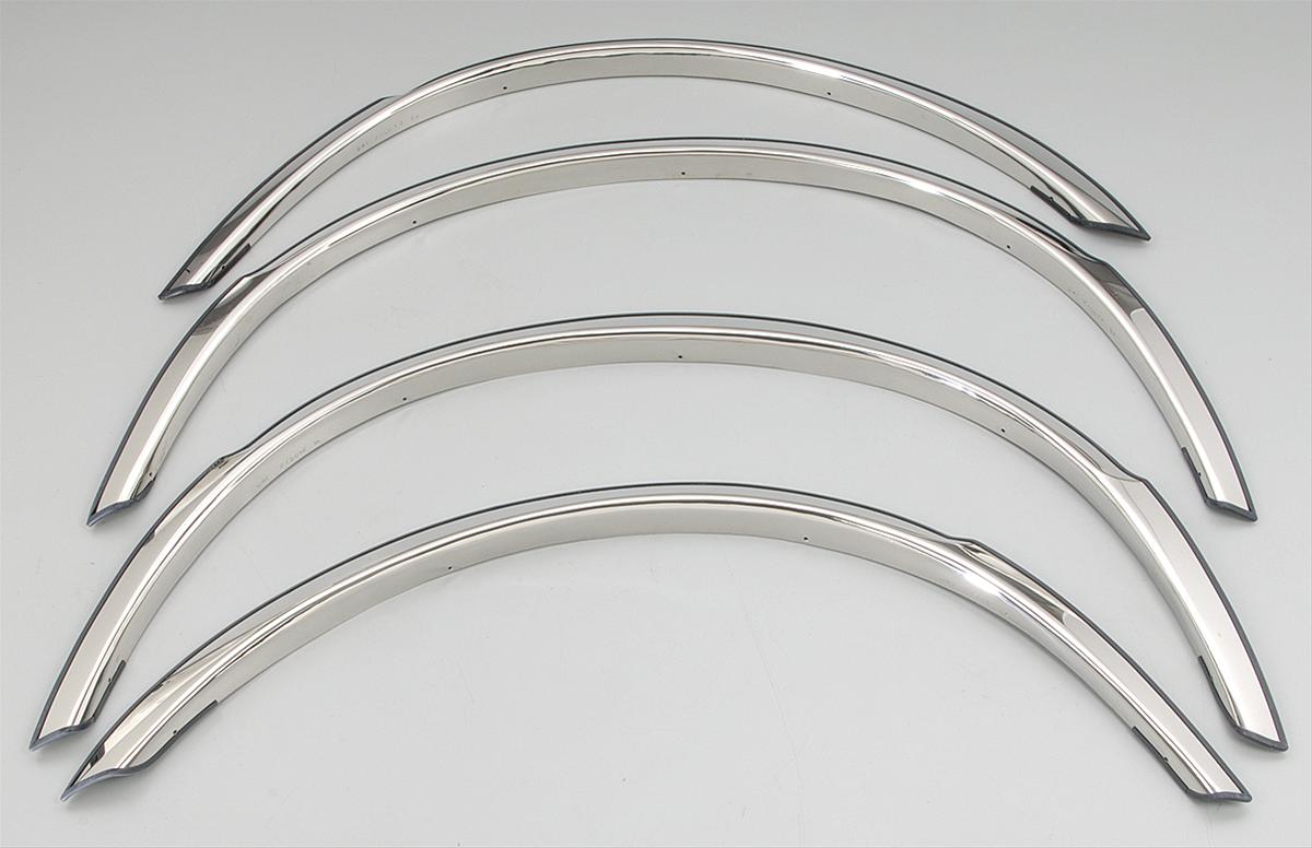 QMI 275014 QMI Stainless Steel Custom Fender Trim Kits | Summit Racing