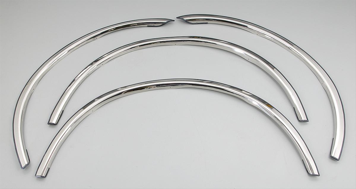 QMI 275014T QMI Stainless Steel Custom Fender Trim Kits | Summit Racing