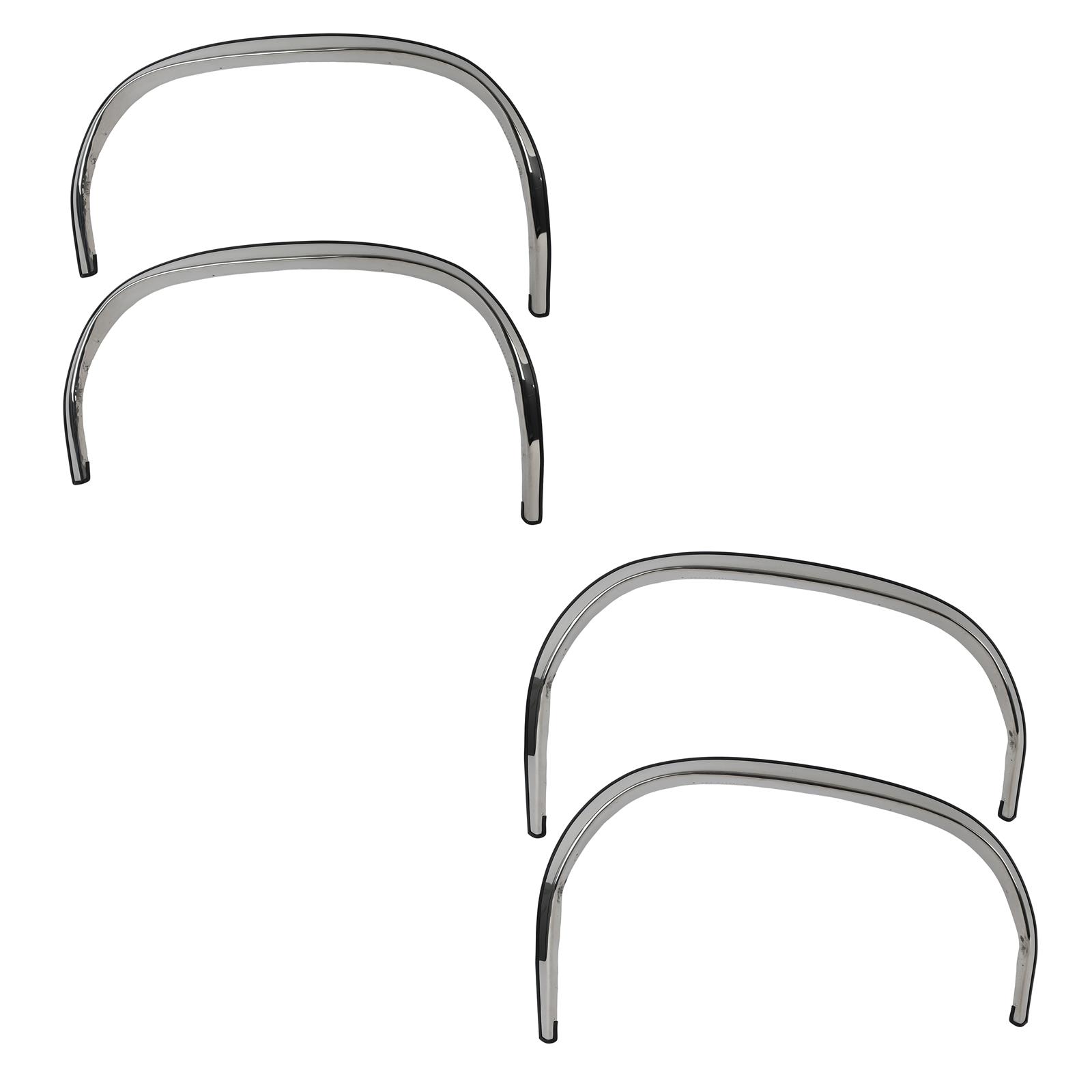 QMI 641901 QMI Stainless Steel Custom Fender Trim Kits | Summit Racing