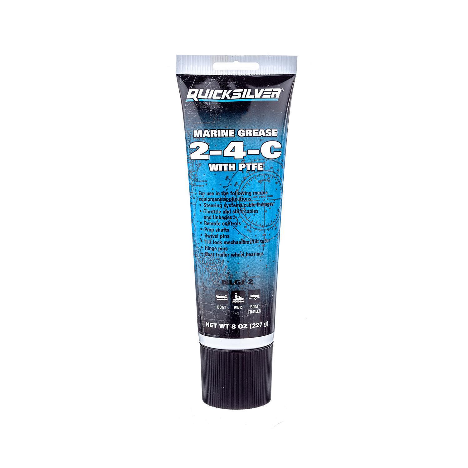 Quicksilver 802859Q1 Quicksilver 2-4-C Marine Grease with PTFE