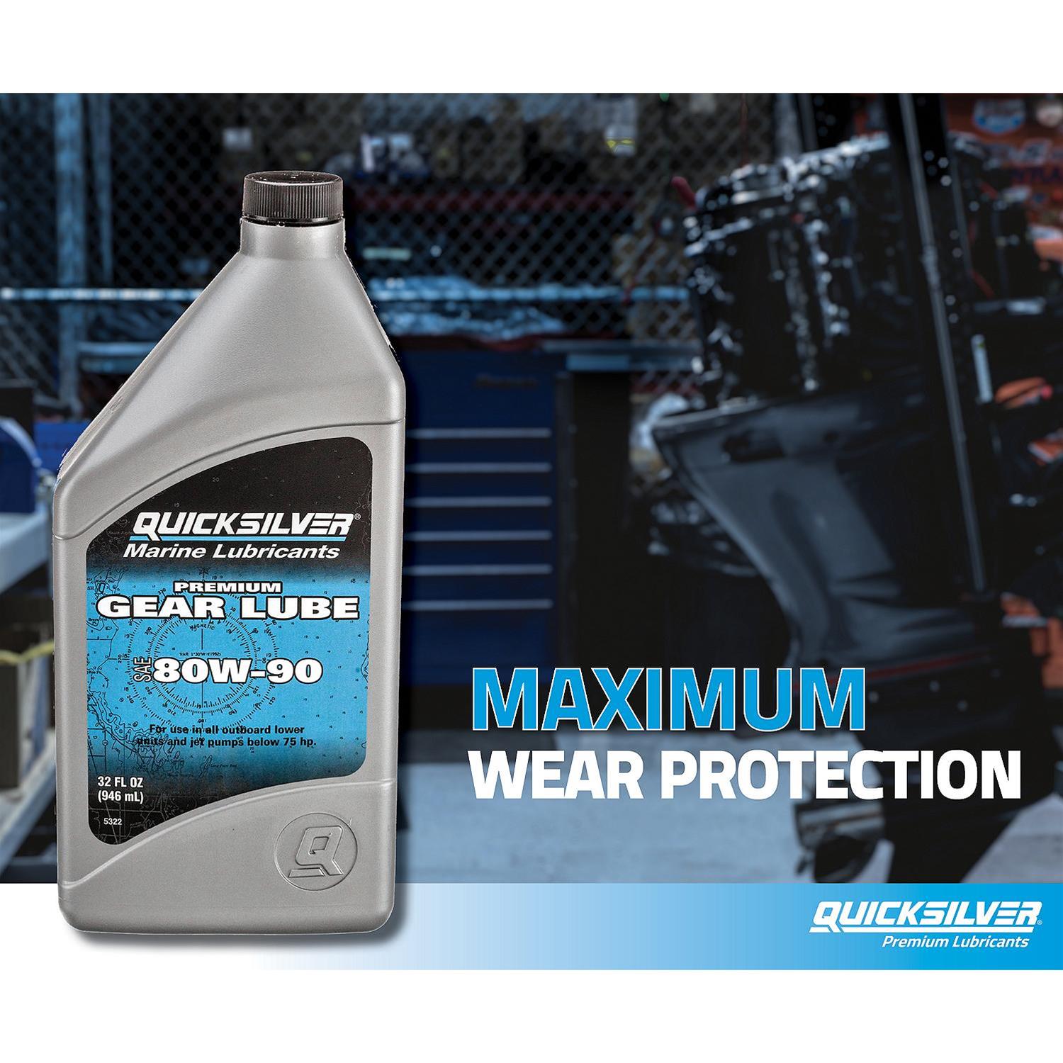 Quicksilver 858058Q01 Quicksilver Premium Marine Gear Lube