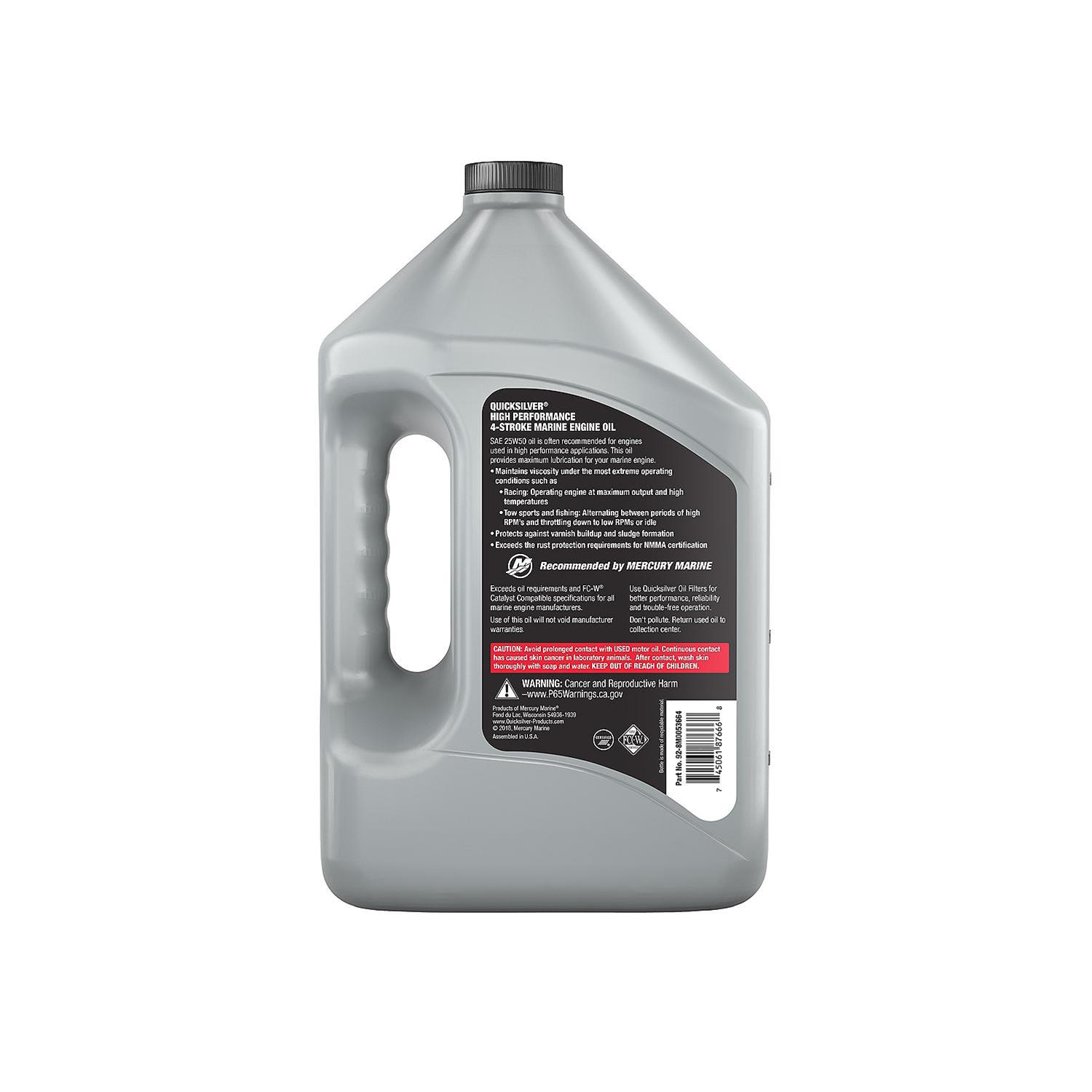 Quicksilver 8M0053664 Quicksilver High Performance 4-Stroke