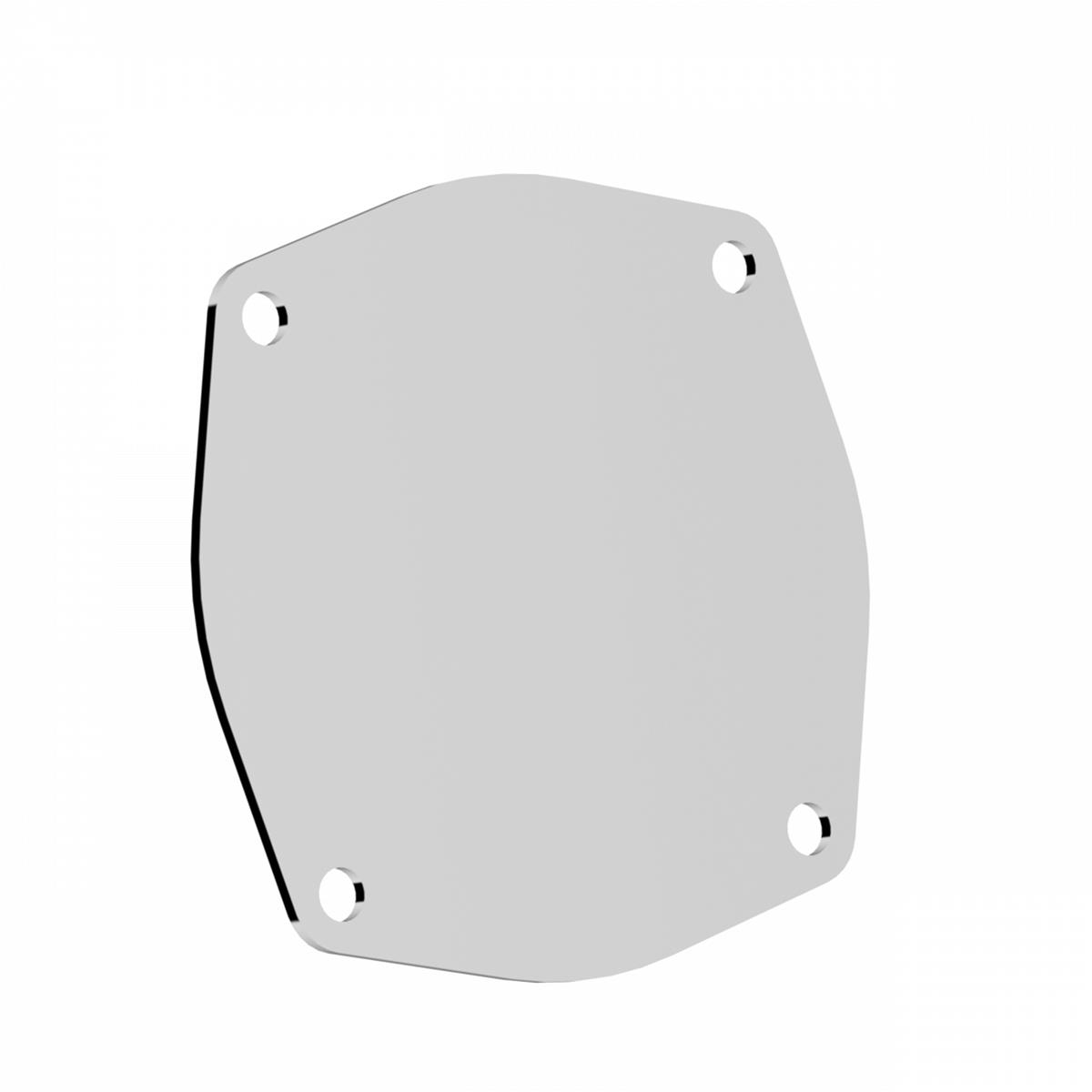 QTP 5in Bolt-On QTEC 4 Bolt Cover Plate