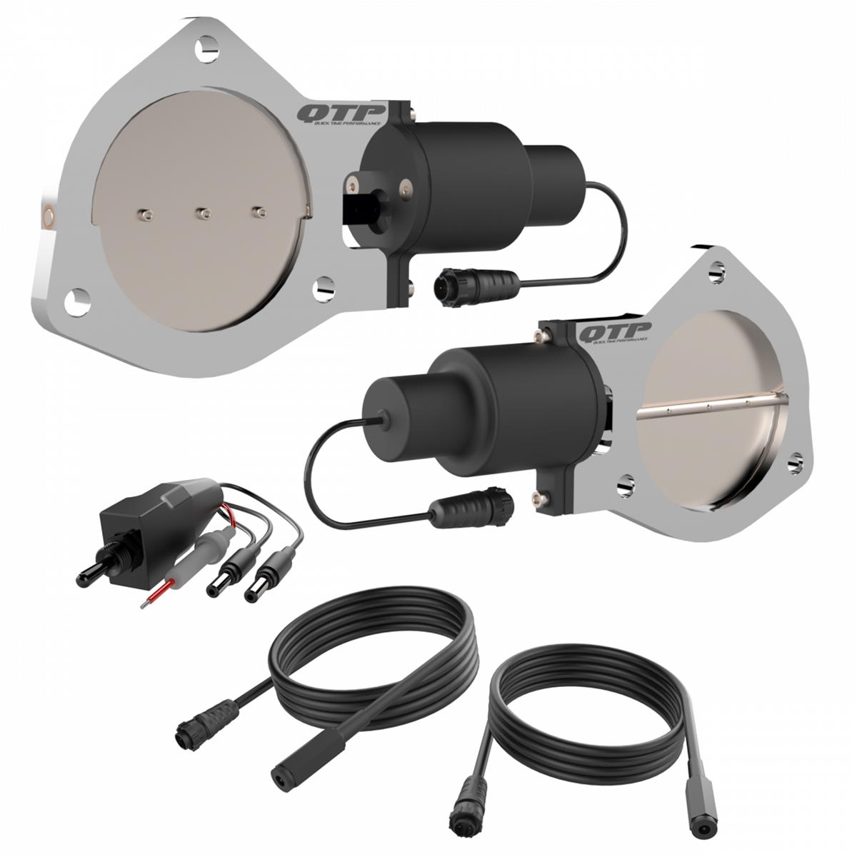 Quick Time Performance QTEC80CP Quick Time Performance Electric Exhaust