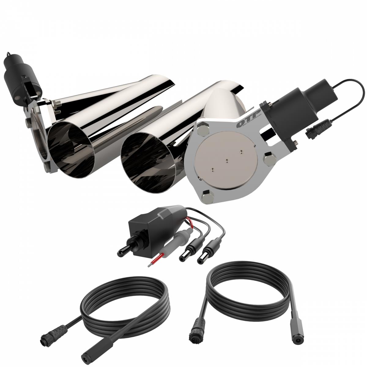 Quick Time Performance QTEC80CP Quick Time Performance Electric Exhaust