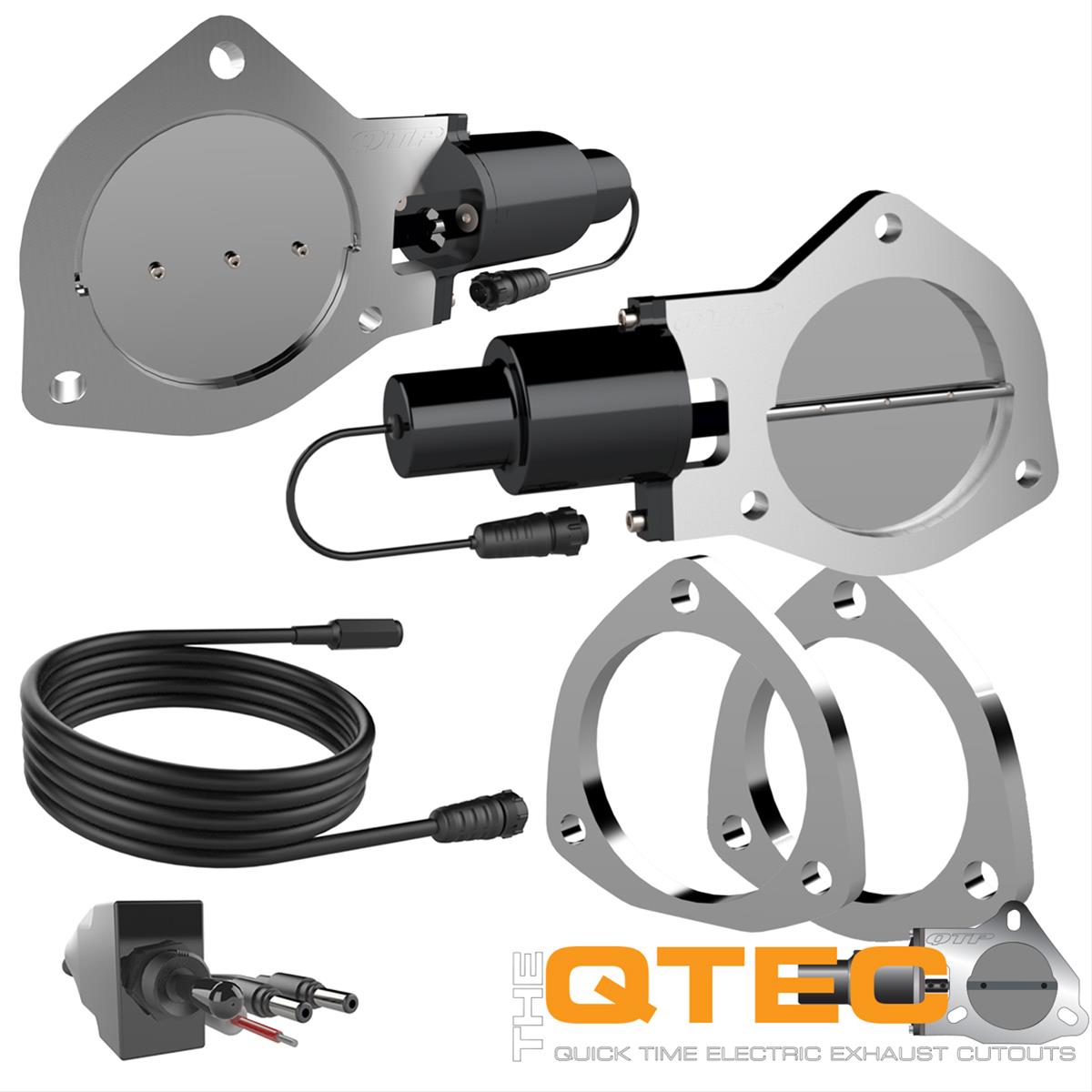 Quick Time Performance QTEC80F Quick Time Performance Electric Exhaust