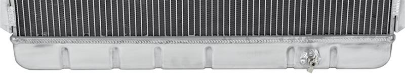 Cold Case Performance Aluminum Radiators CHD920A Radiator, Performance, Aluminum, Polished, Downflow, 2 Row, Cadillac, Each thumbnail 2