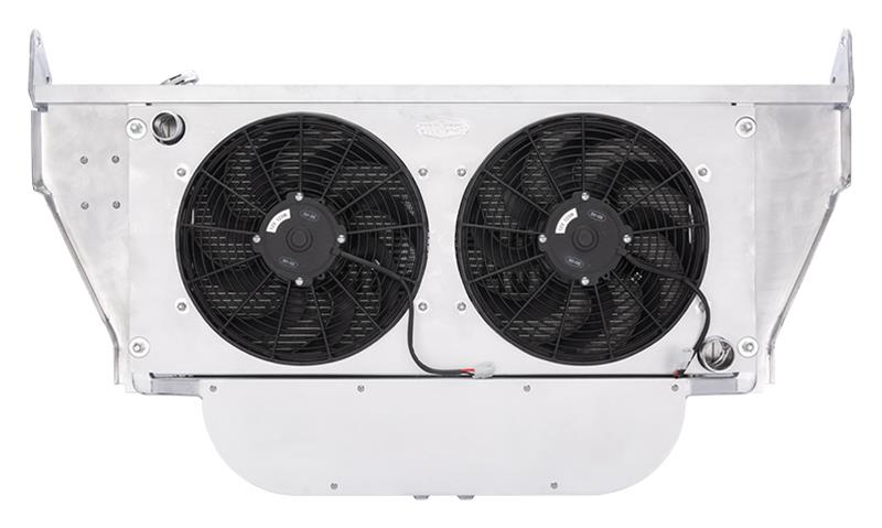 Cold Case Radiator Support Module Kits CHT56356K Radiator, Performance, Module, Aluminum, Brushed, Crossflow, 2 Row, Dual 14 in. Fan, Chevrolet, Kit thumbnail 2